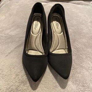 Black 3 in high heels